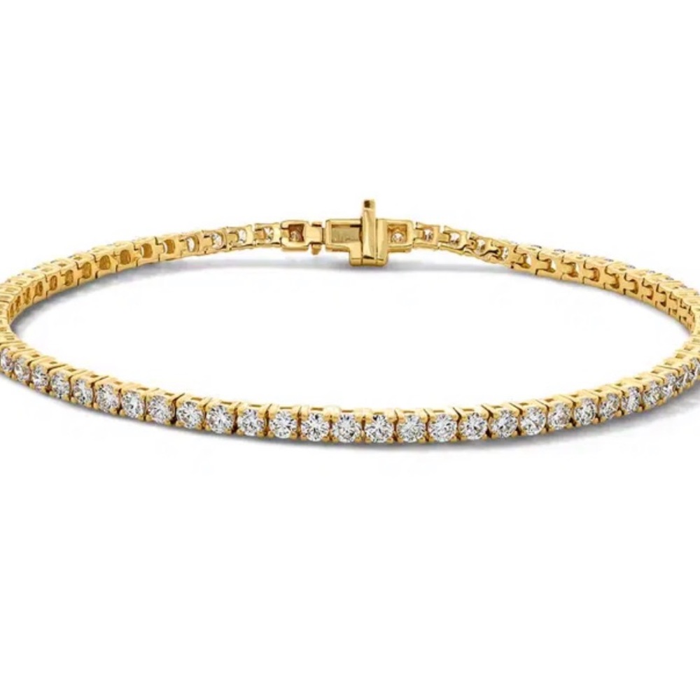 Classic Lab Grown Diamond Tennis Bracelet